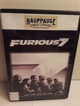 Furious 7 (DVD, 2015) Ex-Library Dwayne &quot;The Rock&quot; Johnson - £4.10 GBP