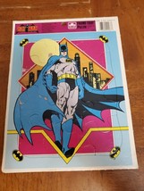 Batman Frame Tray Puzzle DC Comics by Golden Puzzles 1989 Vintage 12 Pieces - $220.06 MXN
