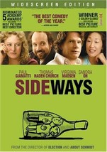 Sideways (DVD, 2005, Widescreen Comedy) Paul Giamatti, Sandra oh - £6.26 GBP