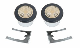 OER Front Side Marker Lamp Set With Retainters 1969 Pontiac Firebird - £43.09 GBP