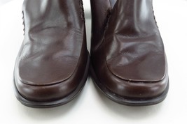 Franco Sarto Women Sz 7 M Brown Pump Leather Shoes - £15.75 GBP