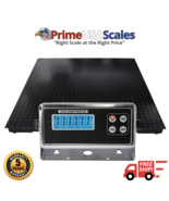 Pallet Scale 5 Year Warranty 4x4 Heavy Duty 48&quot; x 48&quot; Floor Scale 5,000 lb - £636.80 GBP