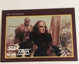 Star Trek The Next Generation Trading Card Vintage 1991 #170 The Emissary - $1.97