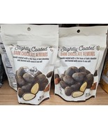 2-Pack Trader Joe’s Slightly Coated Dark Chocolate Almonds 10oz 283g (2 Bags) - $27.71