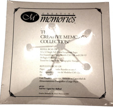 Creative Memories 12X12 Refill RCM-12R Ruled Scrapbook Pages 10 Pages (5 Sheets) - £11.11 GBP