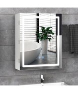 Vowner Medicine Cabinet For Bathroom With Led Lighting And, Fog (20&quot;×24&quot;). - £154.02 GBP