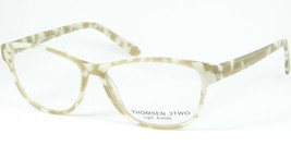 THOMSEN 3TWO T-230 04 GREEN PATTERN /LIGHT KHAKI EYEGLASSES GLASSES 53-1... - $1,601.73 MXN
