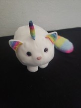 Douglas Caticorn Macaroon Kitty Cat Plush Stuffed Animal White Rainbow Tail - £11.71 GBP