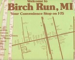 Birch Run Michigan &amp; Exit Motel &amp; Restaurant Placemats  - £14.36 GBP