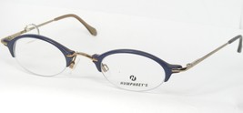 Vintage Humphrey&#39;s Por Eschenbach 2447 30 Mate Azul Raro Gafas 42-19-135mm - £72.41 GBP