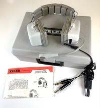 TELEX Hear Defender Aviation Headset EBM-1400 w/ Orig Case &amp; Manual - £40.44 GBP