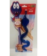 Blue Squishy Snake Soft Stretchy  Sticky Animals Toy Figure  Novelty Wor... - $48.72 CAD