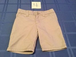 Girls Size 4 Cherokee shorts uniform khaki flat front - £9.59 GBP