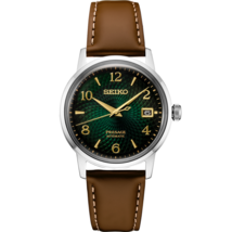 Seiko Presage Cocktail Mojito Green Dial Automatic 38.5 MM Watch SRPE45J1 - £236.69 GBP