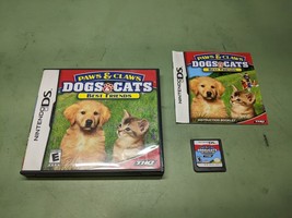 Paws and Claws Dogs and Cats Best Friends Nintendo DS Complete in Box - £4.69 GBP