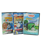 Thomas and Friends Lot of 3 DVD Team Up w Thomas Toy Workshop Percy Take... - £8.24 GBP