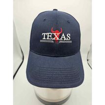 Texas State Head To Toe Baseball Cap Blue Red Longhorn Adjustable - $169.37 MXN