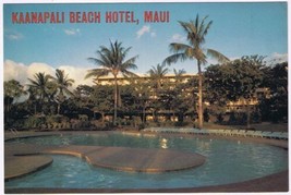 Postcard Kaanapali Beach Hotel Maui Hawaii - £2.32 GBP