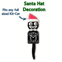 Santa Hat Decoration for full sized Kit-Cat Klocks - $18.95
