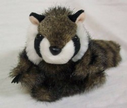 Folkmanis Raccoon Finger Puppet 7&quot; Plush Stuffed Animal Toy - £12.04 GBP