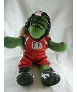 Build A Bear 16&quot; Turtle with Shell Backpack Trekkin Plush in football ou... - $738.59 MXN
