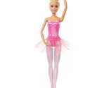 Barbie Career Ballerina Doll with Tutu and Sculpted Toe Shoes, Blonde Hair - £11.67 GBP