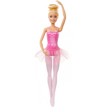 Barbie Career Ballerina Doll with Tutu and Sculpted Toe Shoes, Blonde Hair - £11.66 GBP
