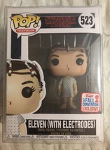 Funko Pop! Stranger Things Eleven With Electrodes 2017 Exclusive 523 w/protector - £19.62 GBP