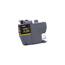 Brother Genuine LC401XLY High Yield Yellow Ink Cartridge - £25.39 GBP