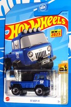 Hot Wheels New For 2023 Baja Blazers #218 &#39;57 Jeep FC Blue w/ BLs - £2.37 GBP