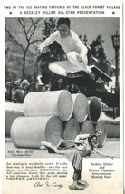 1933 Chicago Worlds Fair Postcard Beekley Miller Skater - $10.99