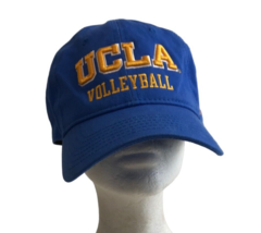 UCLA Volleyball Baseball Cap Hat Under Armor Adjustable Blue Gold Stitched Sewn - £18.14 GBP