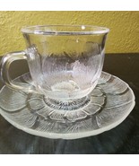 Fleur by ARCOROC France Cup and Saucer Set (Punch Cup) Vintage  Disconti... - €11,75 EUR