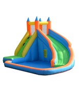 Inflatable Mighty Bounce House Jumper with Water Slide without Blower - ... - €252,46 EUR
