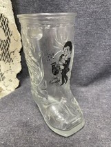 Vintage Souvenir Boots Randolph Glass Cowboy Boot Clear Jazz Saxophone Sax - £4.74 GBP