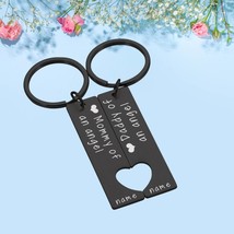 Personalized Infant Loss Keychain-Mommy of an angel,Daddy of an angel,Remembranc - £12.73 GBP