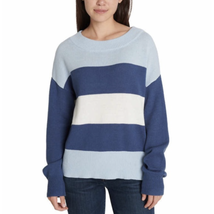 Lucky Brand Ladies&#39; Colorblock Sweater Size: S, Color: Blue Multi - £29.22 GBP