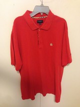   Vintage Burberry  golf polo mens shirt size  Large made in Hong Kong - $37.00