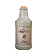 La Sauce de Monin Sugar Free Dark Chocolate Sauce 64 oz Velvety Rich EXP... - $42.38 CAD