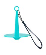 PortableWrist Yarn Holder Leather Wristband Acrylic Spinner Light Green - $65.83 MXN