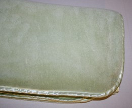 Target Tiddliwinks Baby Blanket Could I Be Any Cuter Green Plush Boa Satin Star - £14.57 GBP