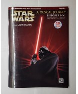 Star Wars A Musical Journey From Episodes I-VI Piano Song Book with Seal... - £13.44 GBP