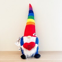 NEW Rae Dunn Rainbow Pride Gnome Valentine&#39;s Day &quot;There&#39;s Gnome Body Like You&quot; - £19.77 GBP