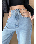 Chain waisted Jeans - £33.47 GBP