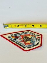 Boy Scouts Cub Girl Patch Council Badge Memorabilia vtg 1986 Arrow CMU Flame www - £15.62 GBP