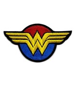 WONDER WOMAN IRON ON PATCH 4&quot; Female Comic Book Superhero Embroidered Ap... - $6.79 CAD
