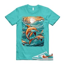 Dunk Miami Dolphins Cosmic Clay Dusty Cactus Orange Aqua T Shirt Match D8 - £21.64 GBP+