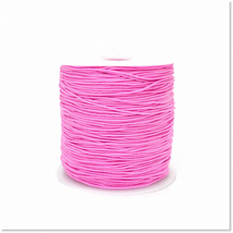 0.8mm 100M Pink Stretch Elastic Cord String Rope - DIY Jewelry Making fo... - £19.53 GBP