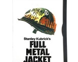 Full Metal Jacket (DVD, 1987, Full Screen)   Matthew Modine   Vincent D&#39;... - $7.68