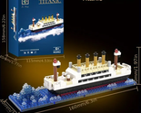 Building Block Assembly Toy Titanic Giant Boy Girl Puzzle Cruise Ship Model - $17.04+